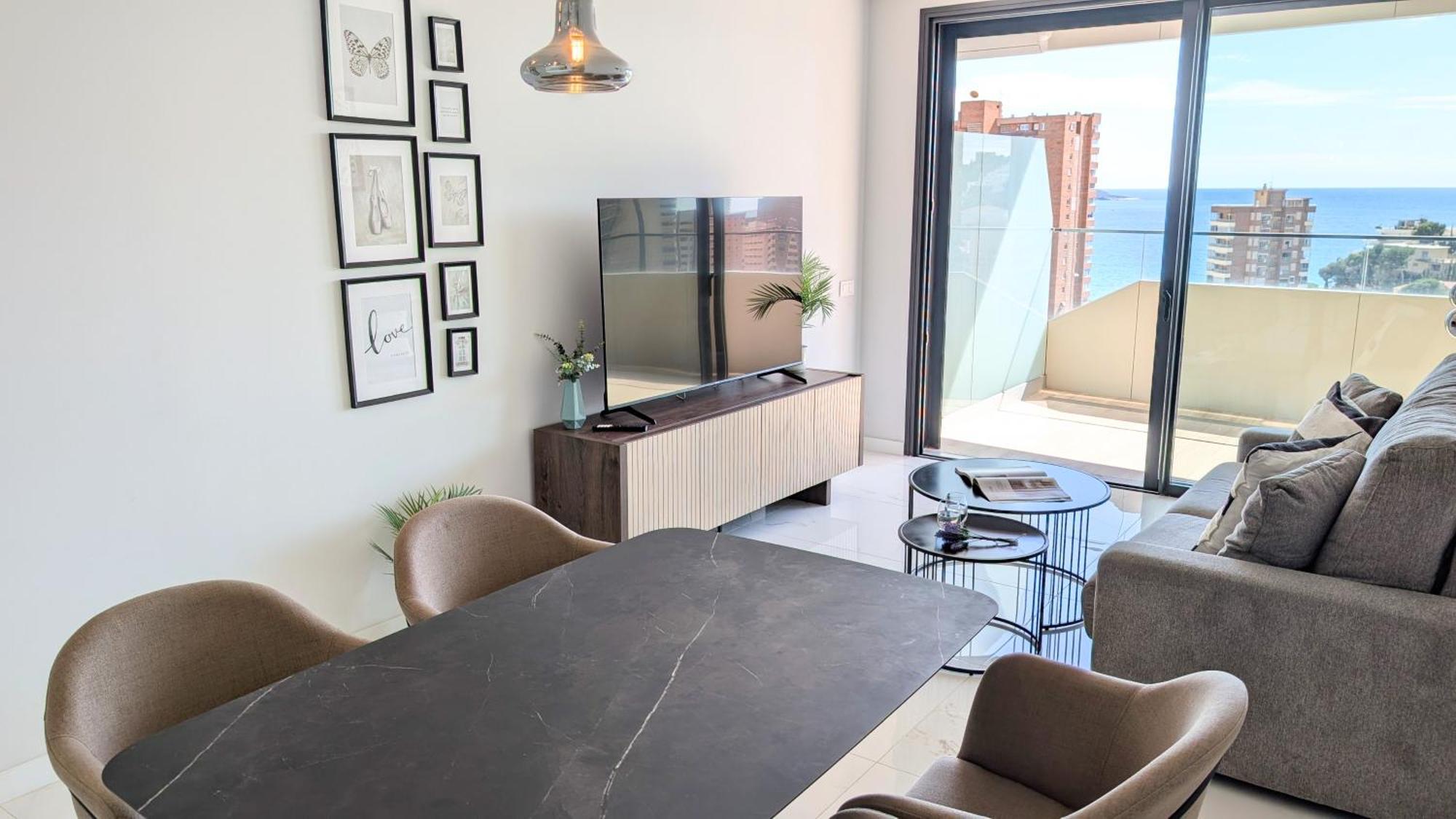 Benidorm Beach Sea View Apartment מראה חיצוני תמונה