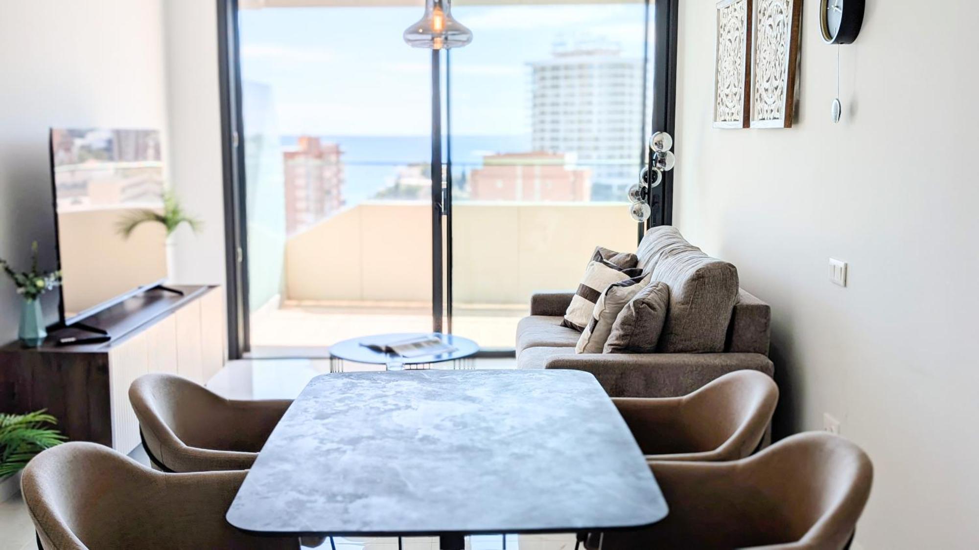 Benidorm Beach Sea View Apartment מראה חיצוני תמונה